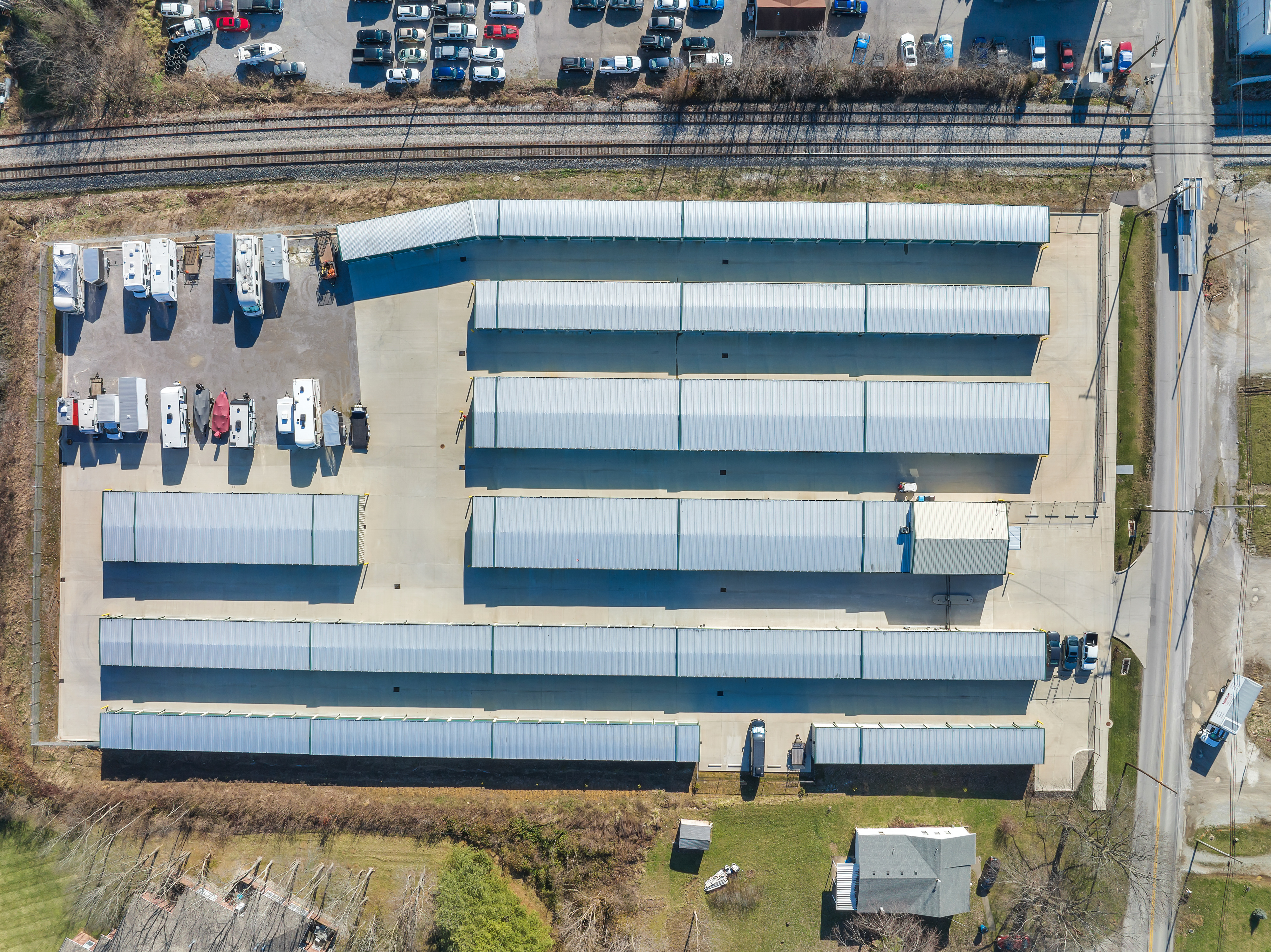 FreeUp Storage Simpsonville from above